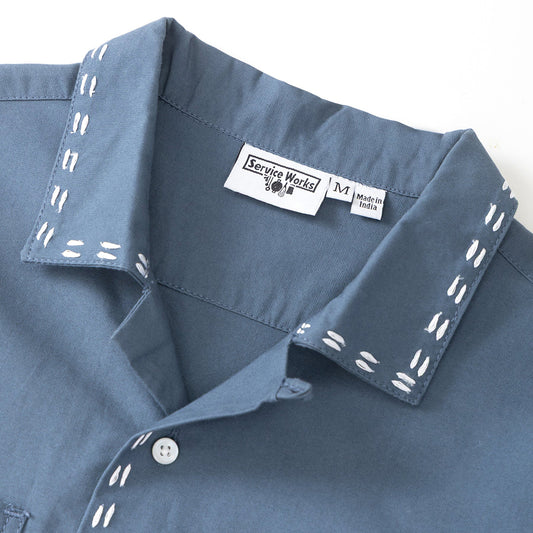 Service Works Trace Resort Shirt - Slate