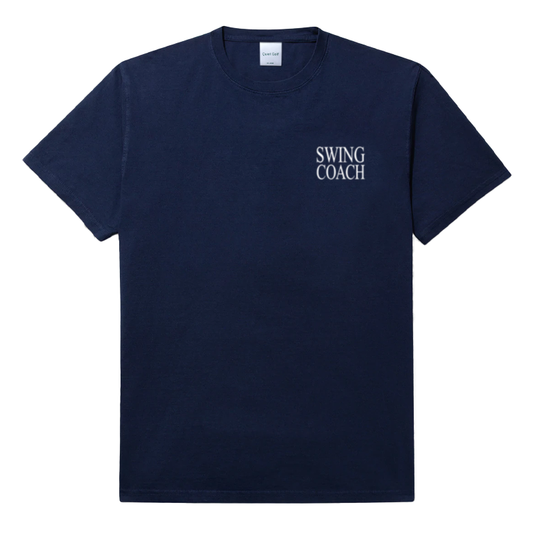 Quiet Golf Swing Coach T-Shirt - Navy