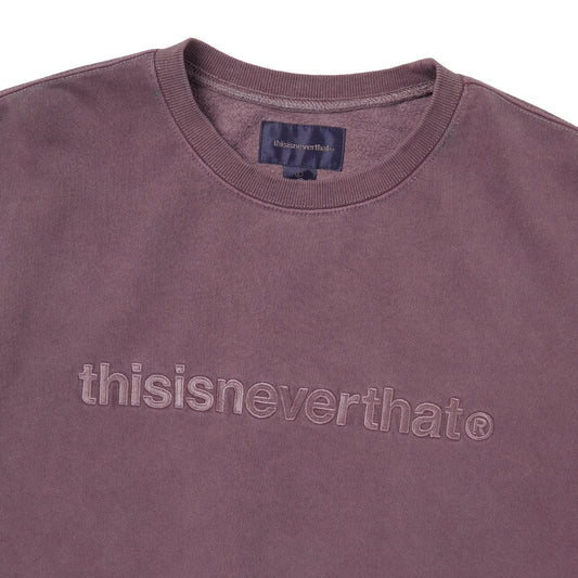 TINT T-Logo Crewneck - Fuschia