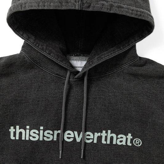 TINT T-Logo LT Hoodie - Washed Black