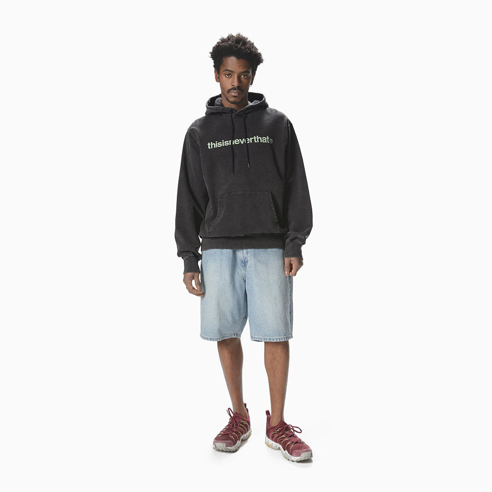 TINT T-Logo LT Hoodie - Washed Black