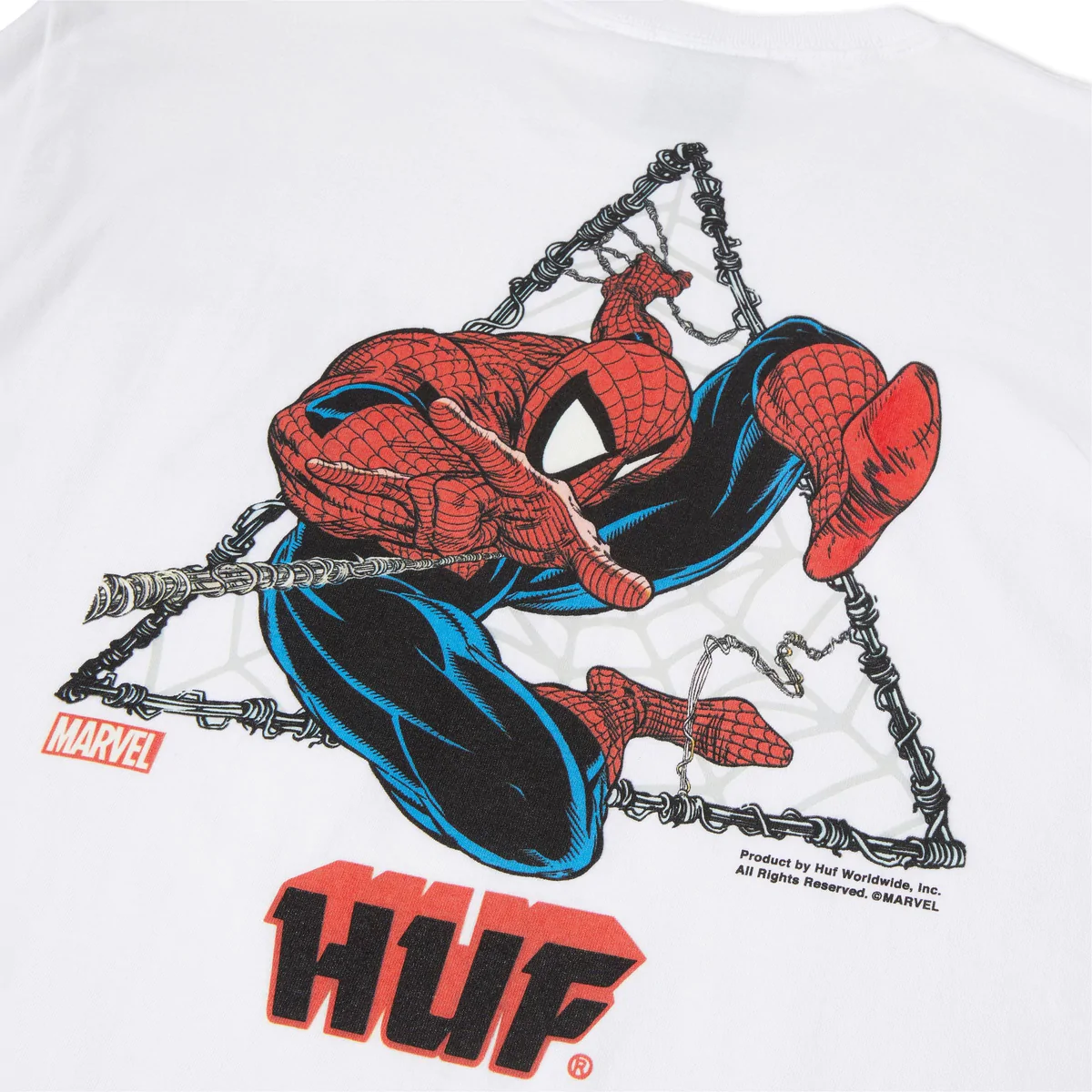 HUF x Spider-Man Twhip Triangle T-Shirt - White