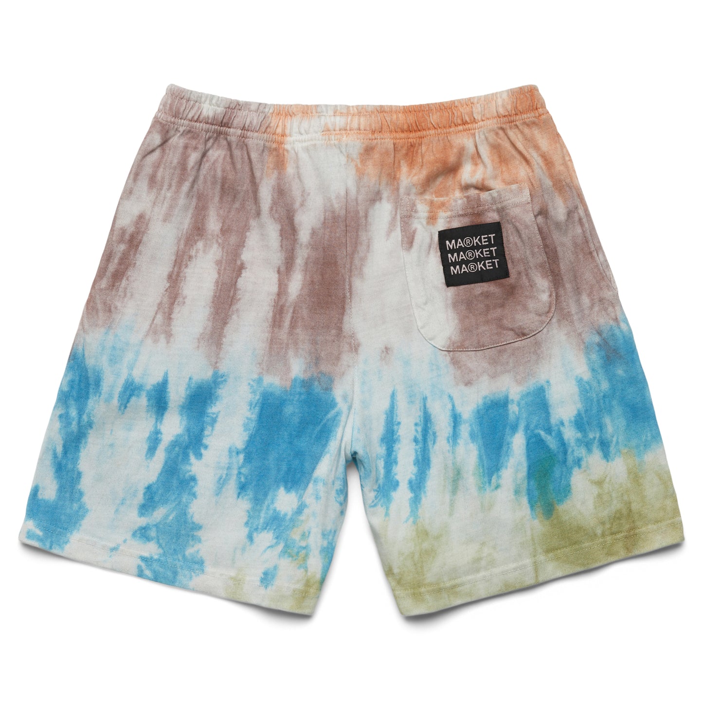 MARKET Can't Be Bothered Shorts - Tie Dye