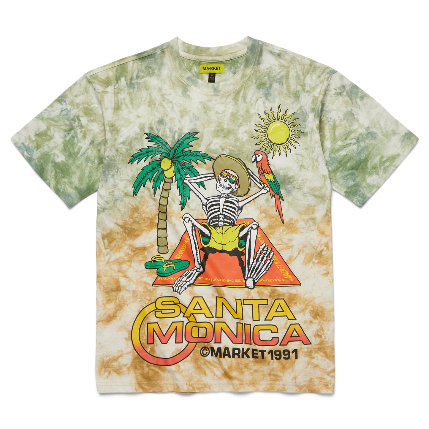 MARKET Paradise At Skelly's Tie Dye T-Shirt - Tie Dye