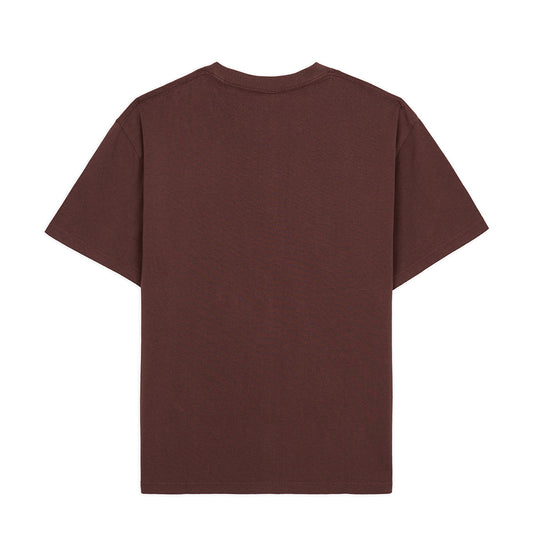 Brain Dead Time Is Night Tee - Berry