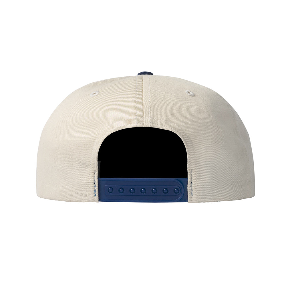 Tired Skateboards Two Tone Logo Cap - Cream Blue