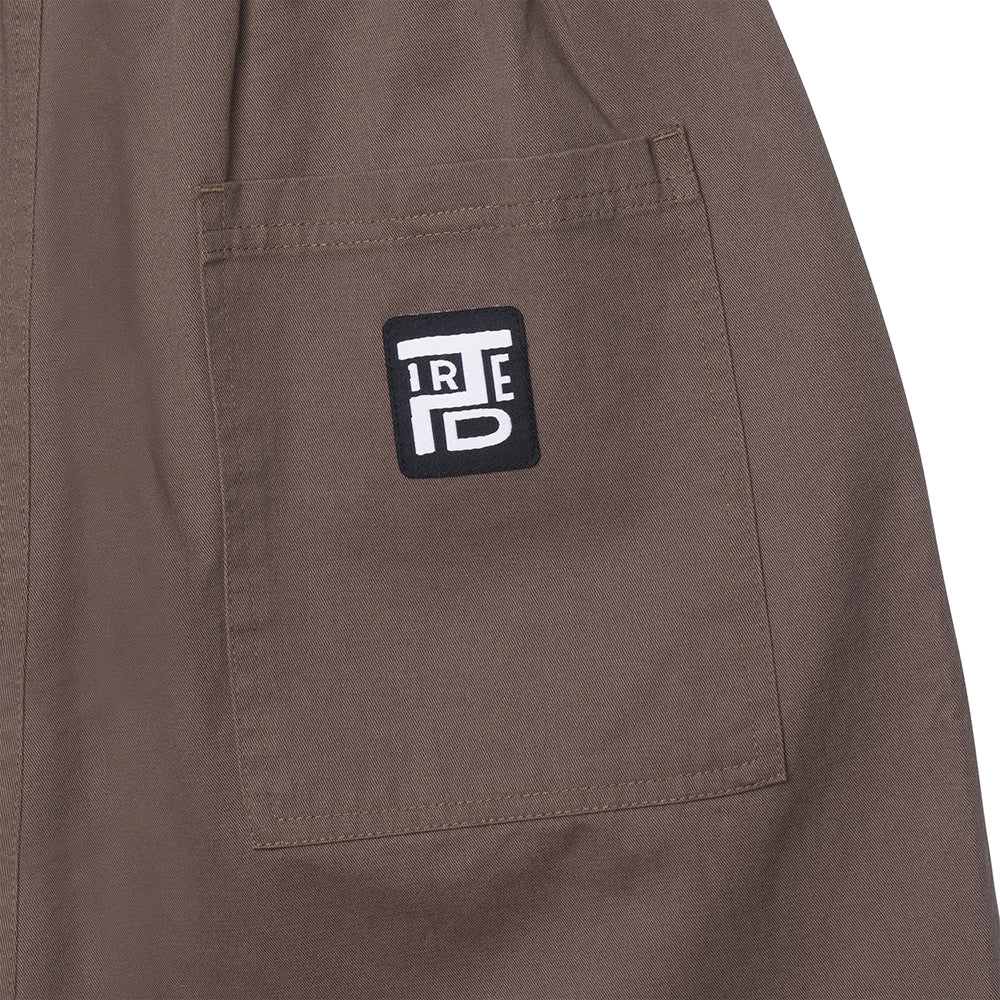Tired Stamp Pant - Brown