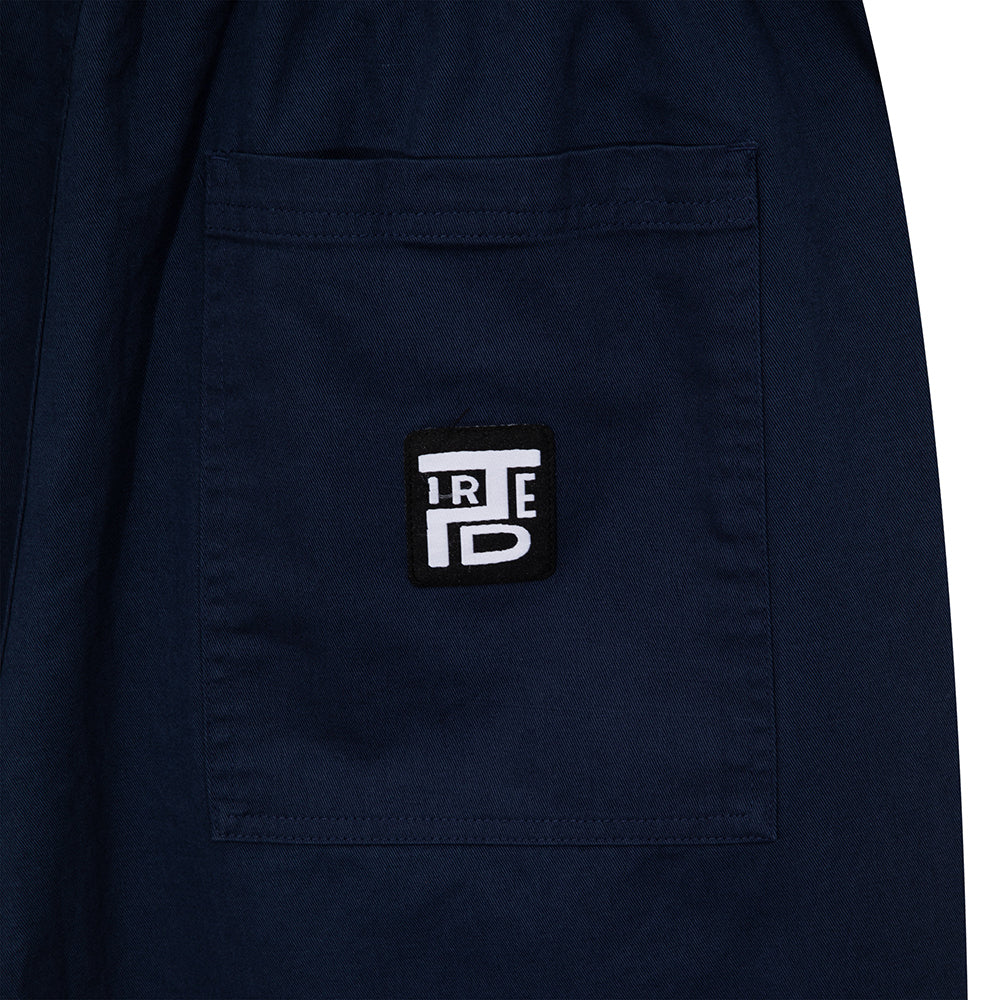 Tired Stamp Pant - Navy