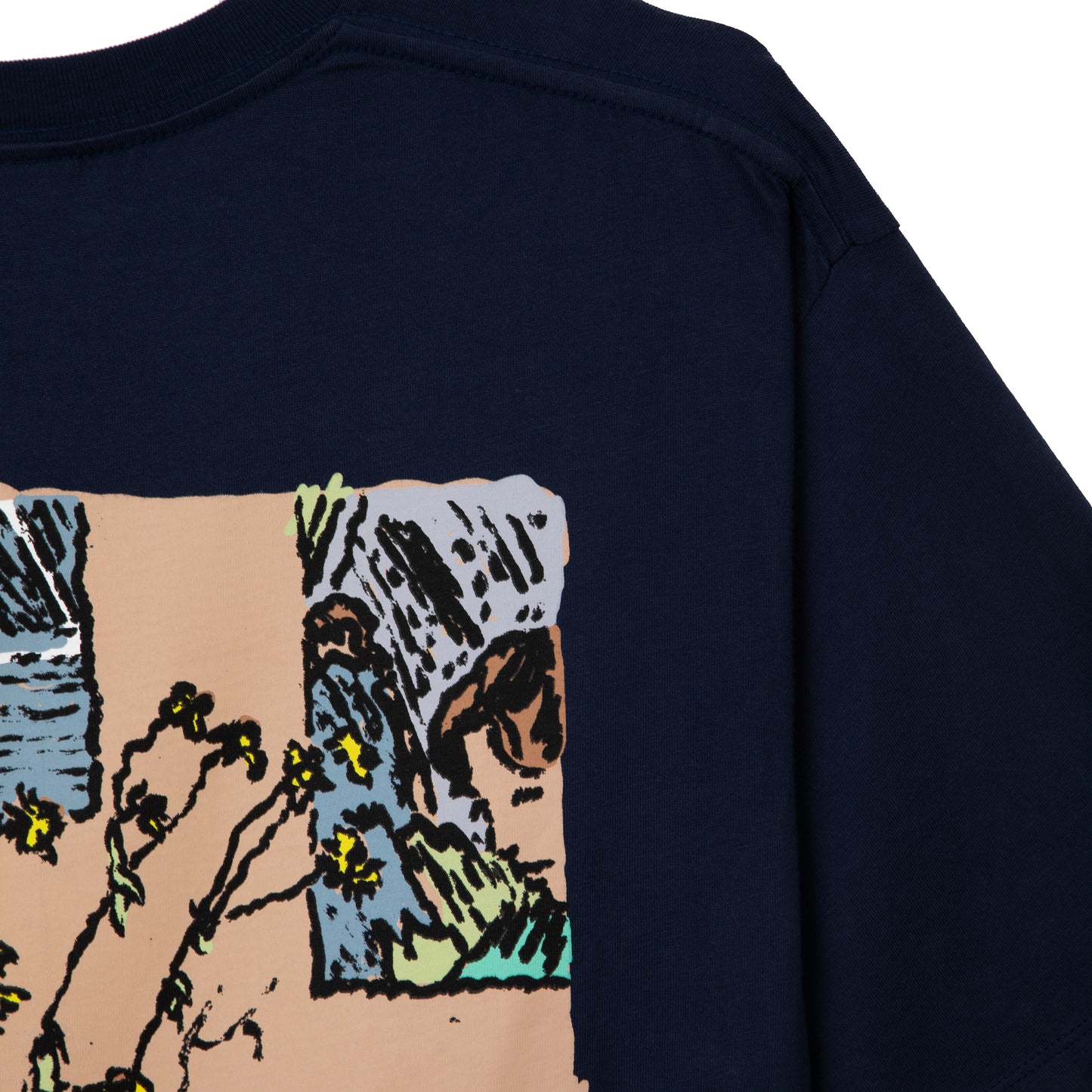 Tired Skateboards Cat Nap SS Tee - Navy