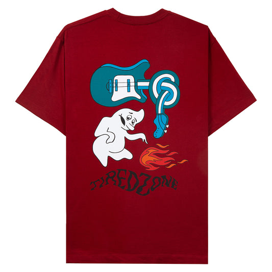 Tired Ghost T-Shirt - Cardinal