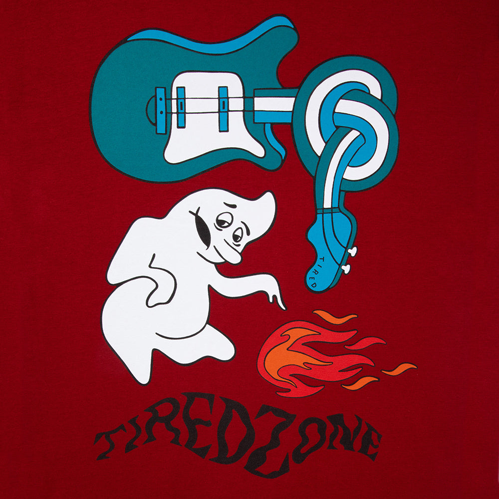 Tired Ghost T-Shirt - Cardinal