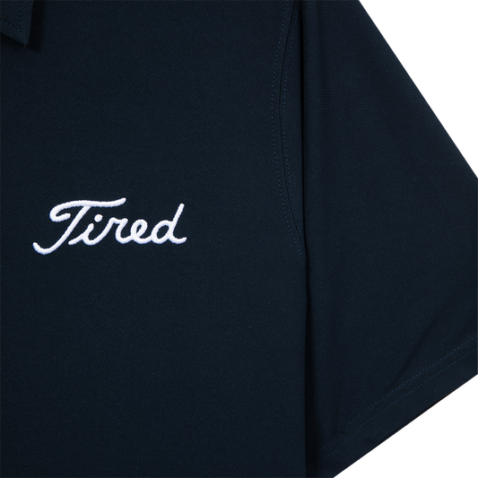 Tired Golf Polo - Navy