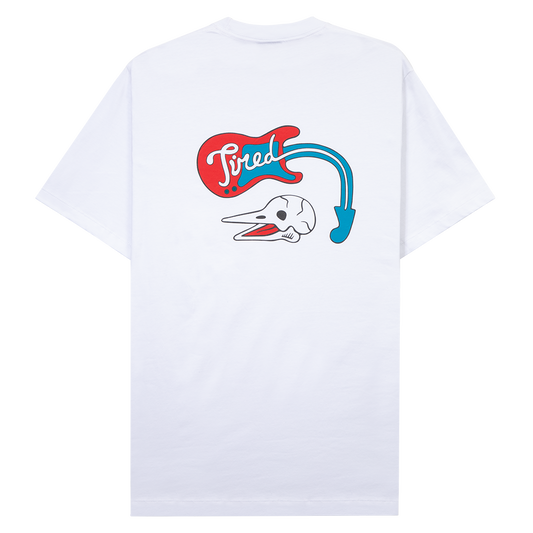 Tired Music Organic T-Shirt - White