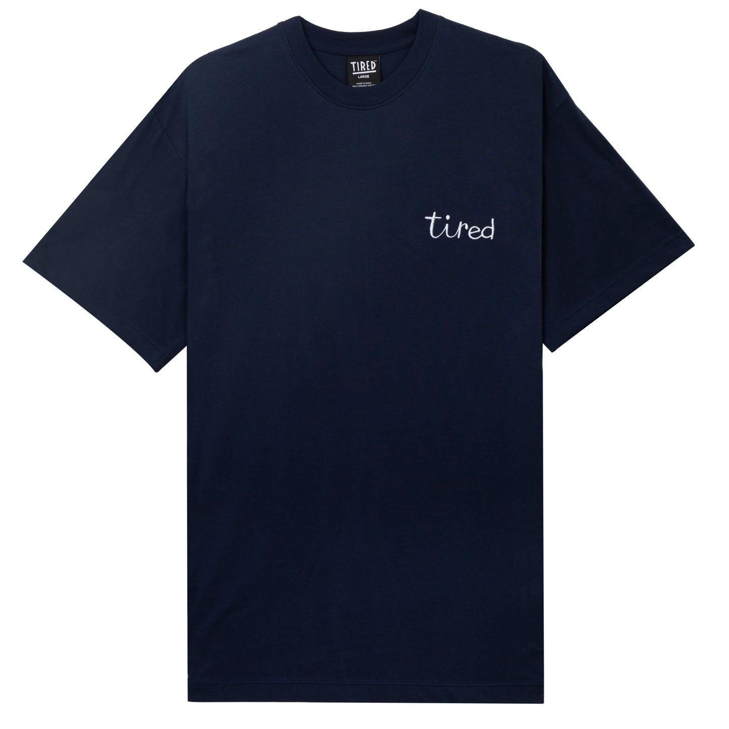 Tired Skateboards The Ship Has Sailed Tee - Navy