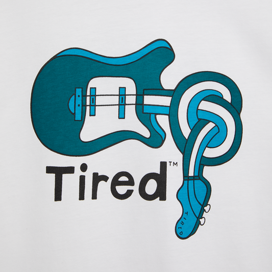 Tired Skateboards Spinal Tap T-Shirt - White