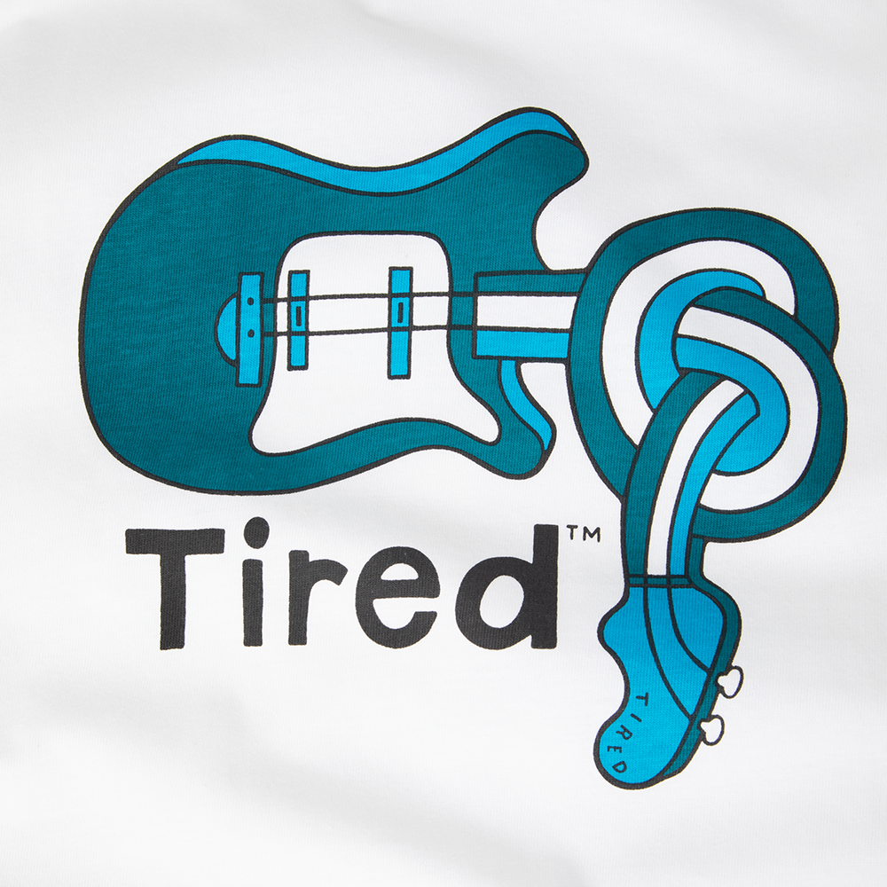 Tired Skateboards Spinal Tap T-Shirt - White