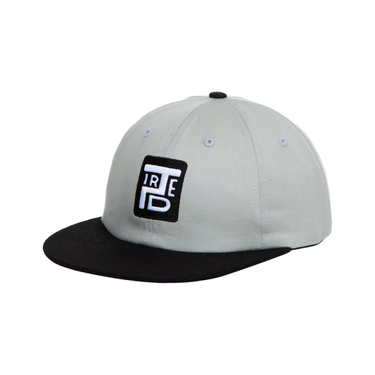 Tired Stamp 2 Tone 6 Panel Cap - Ash