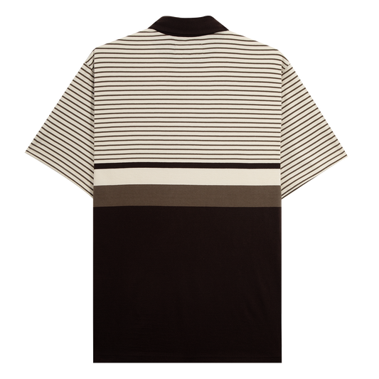 Tired Skateboards Summer Polo Shirt - Cream