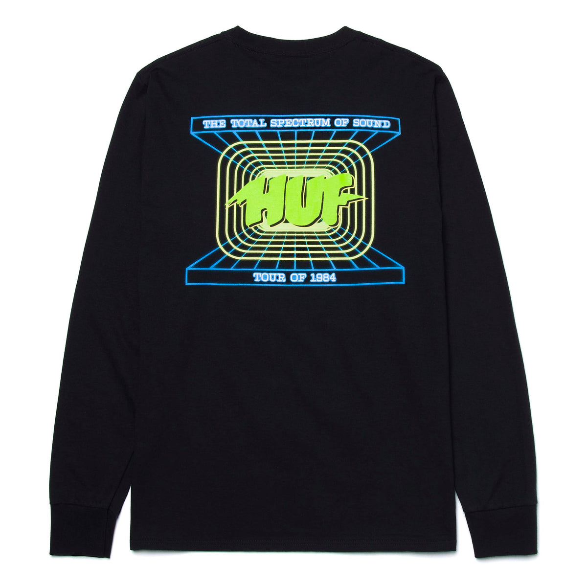 HUF Total Spectrum LS T-Shirt - Black