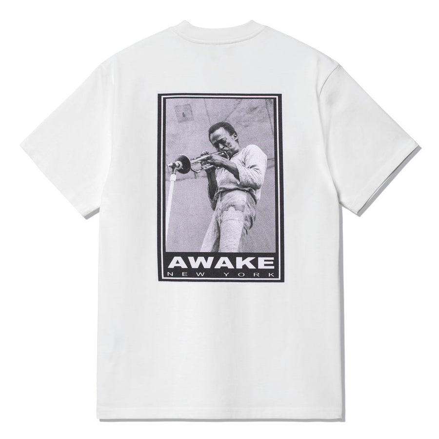 Awake NY Miles Davis T-Shirt - White