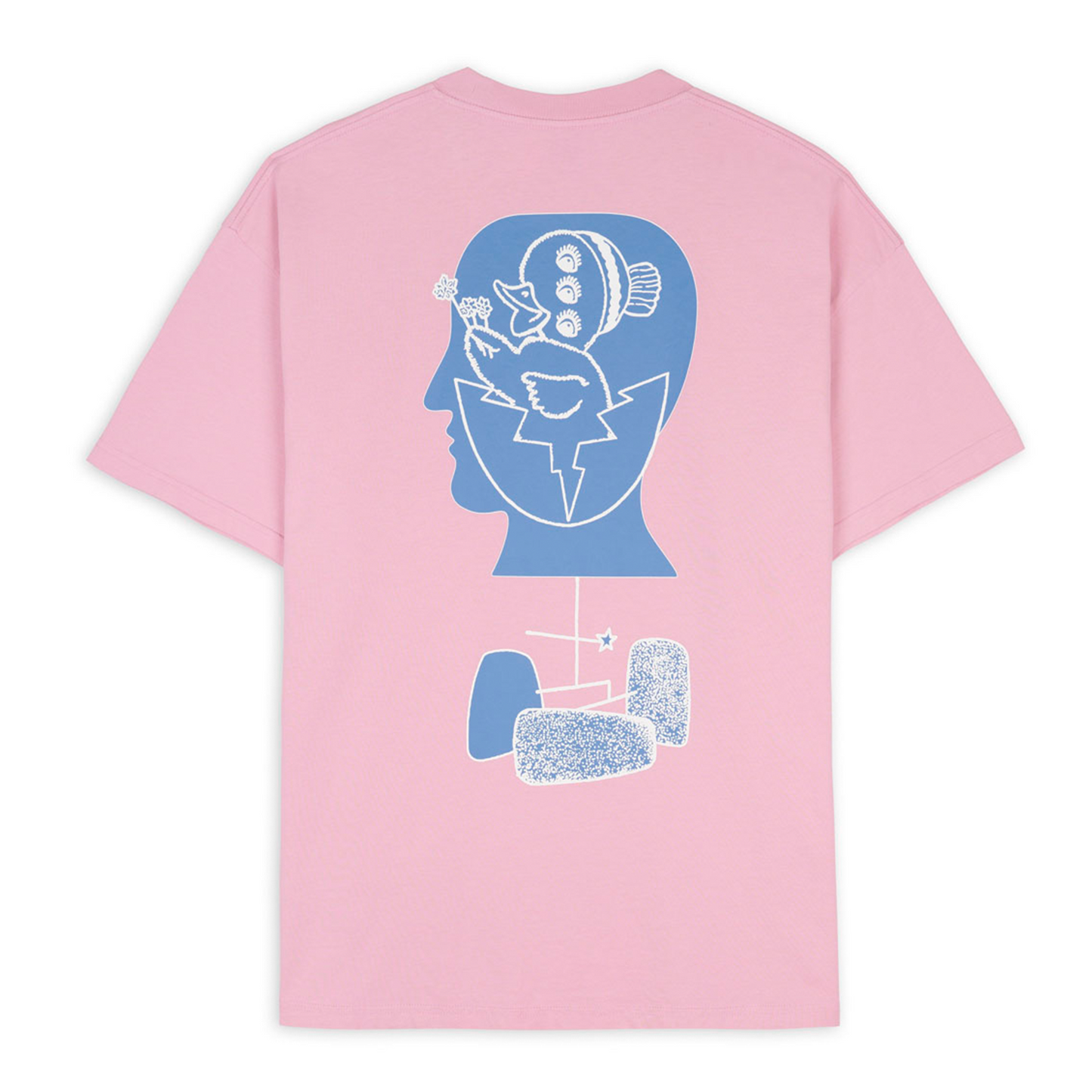 Brain Dead Understandable Enemies T-Shirt - Pink