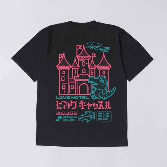 Edwin Pink Castle TS - Black