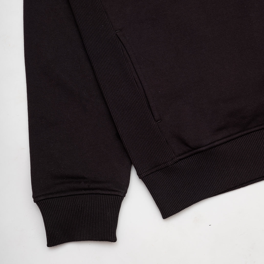 PARLEZ Varsity Crew Sweat - Black