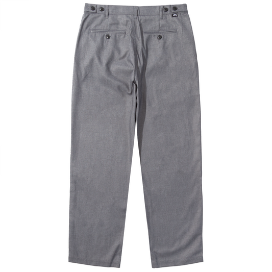 Stüssy Volume Pleated Trouser - Grey