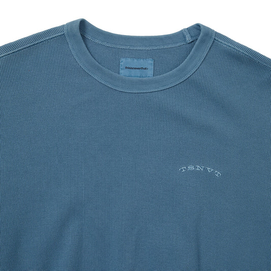 This Is Never That Waffle LS Tee - Slate