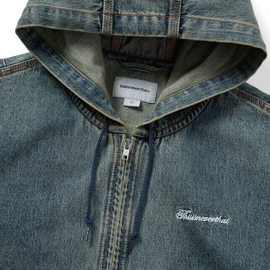 TINT Washed Carpenter Jacket - Mud