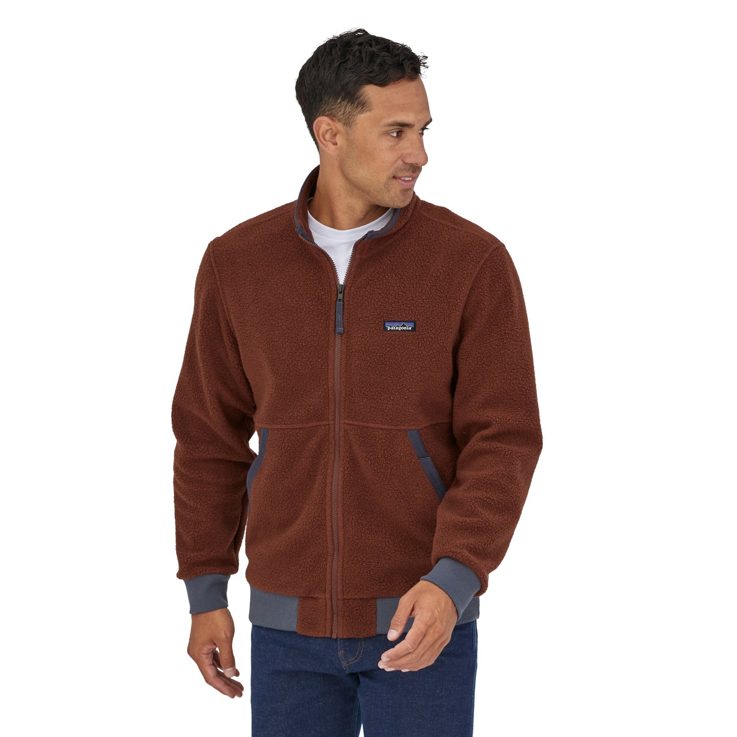 Patagonia Shearling Jacket - Fox Red