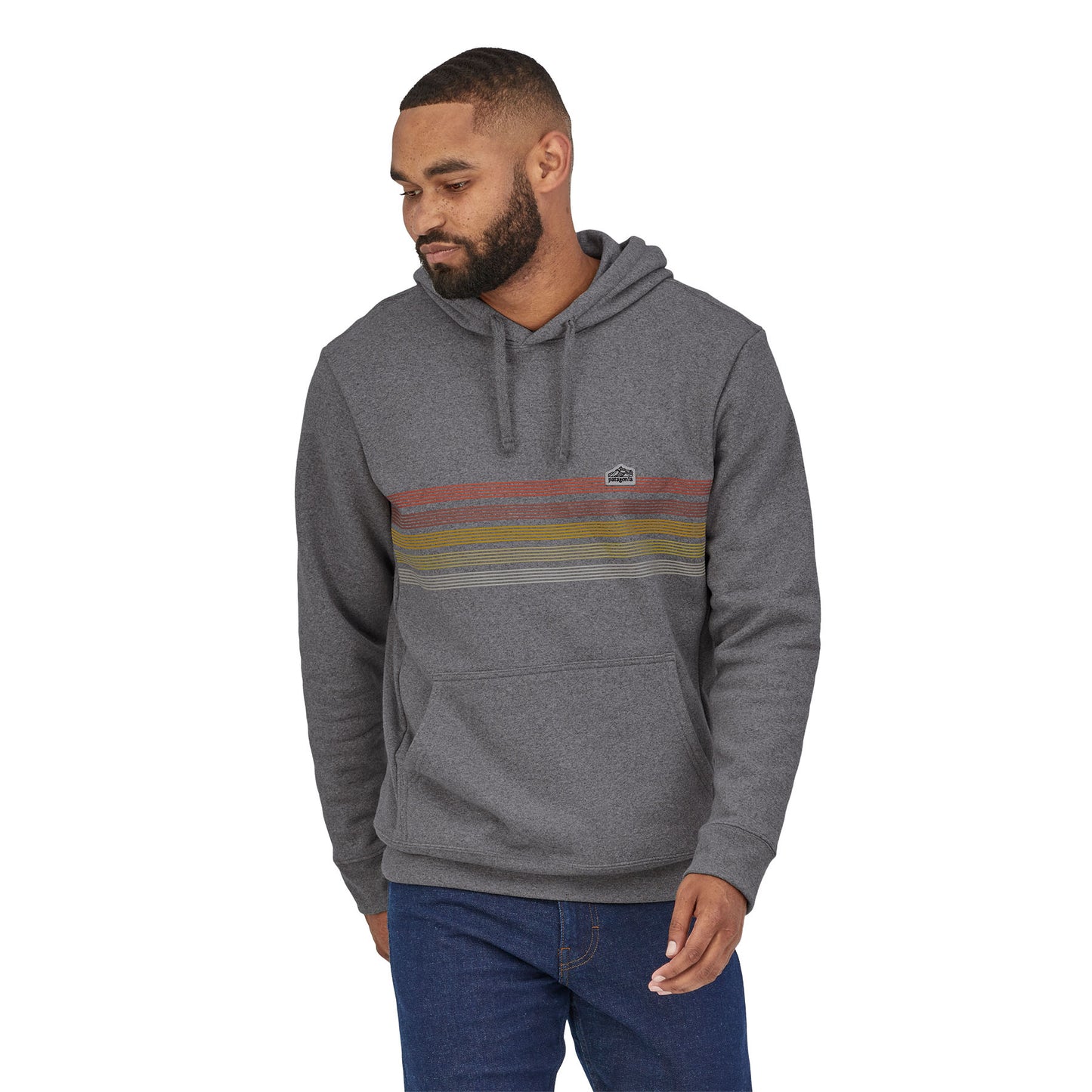 Patagonia Line Logo RS Uprisal Hoody - Gravel Heather
