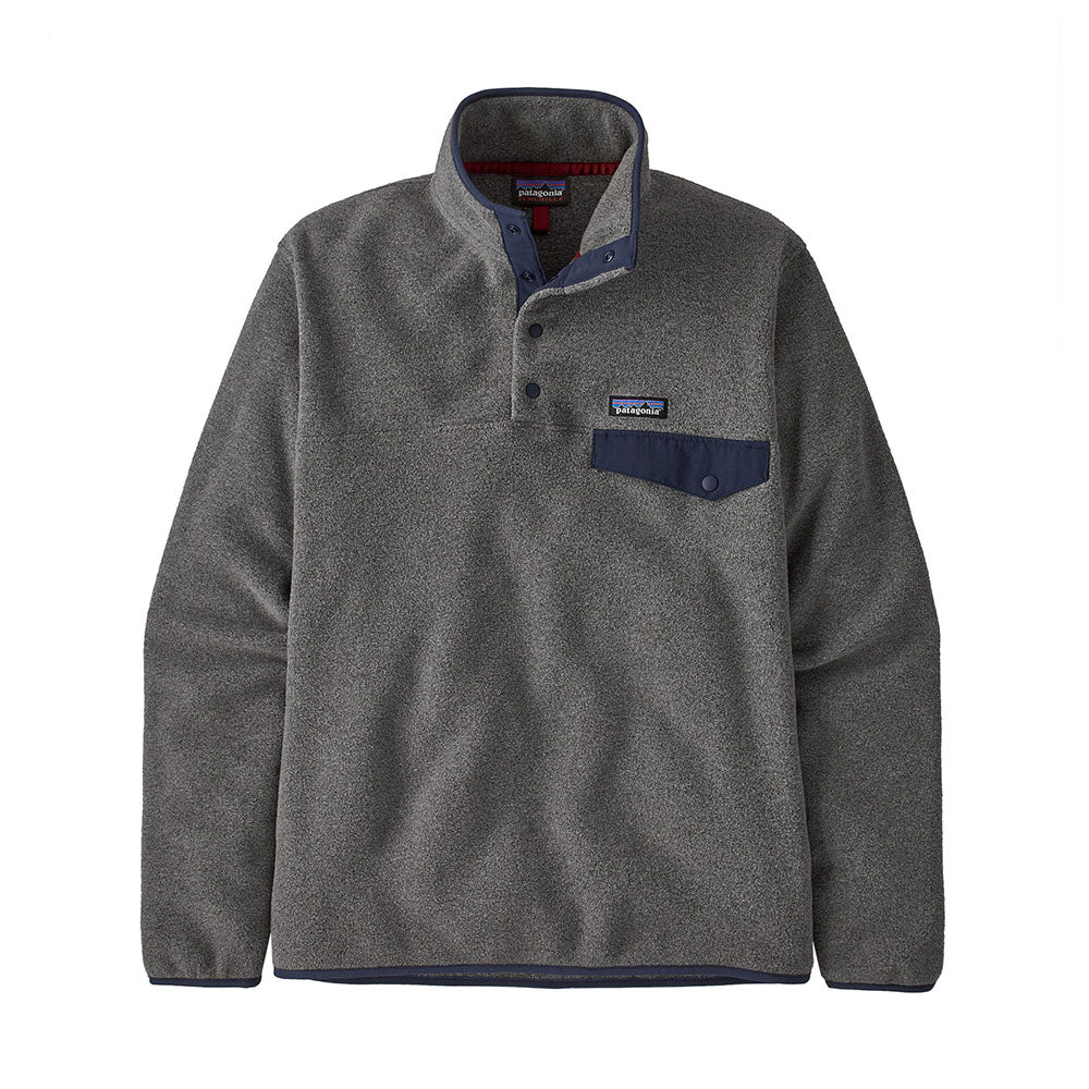 Patagonia Lightweight Synchilla Snap-T Pullover - Nickel