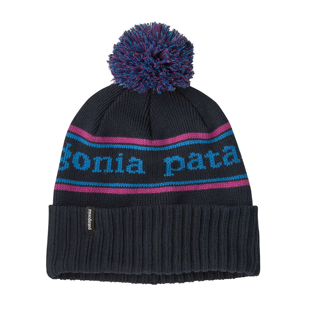 Patagonia Powder Town Beanie - Park Stripe Pitch Blue