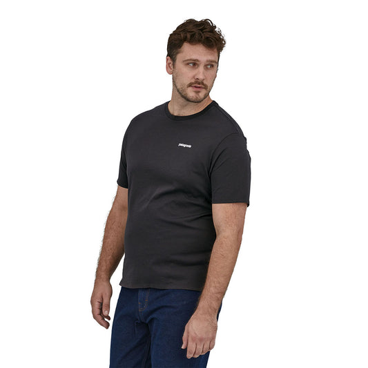 Patagonia P-6 Mission Organic T-Shirt - Ink Black