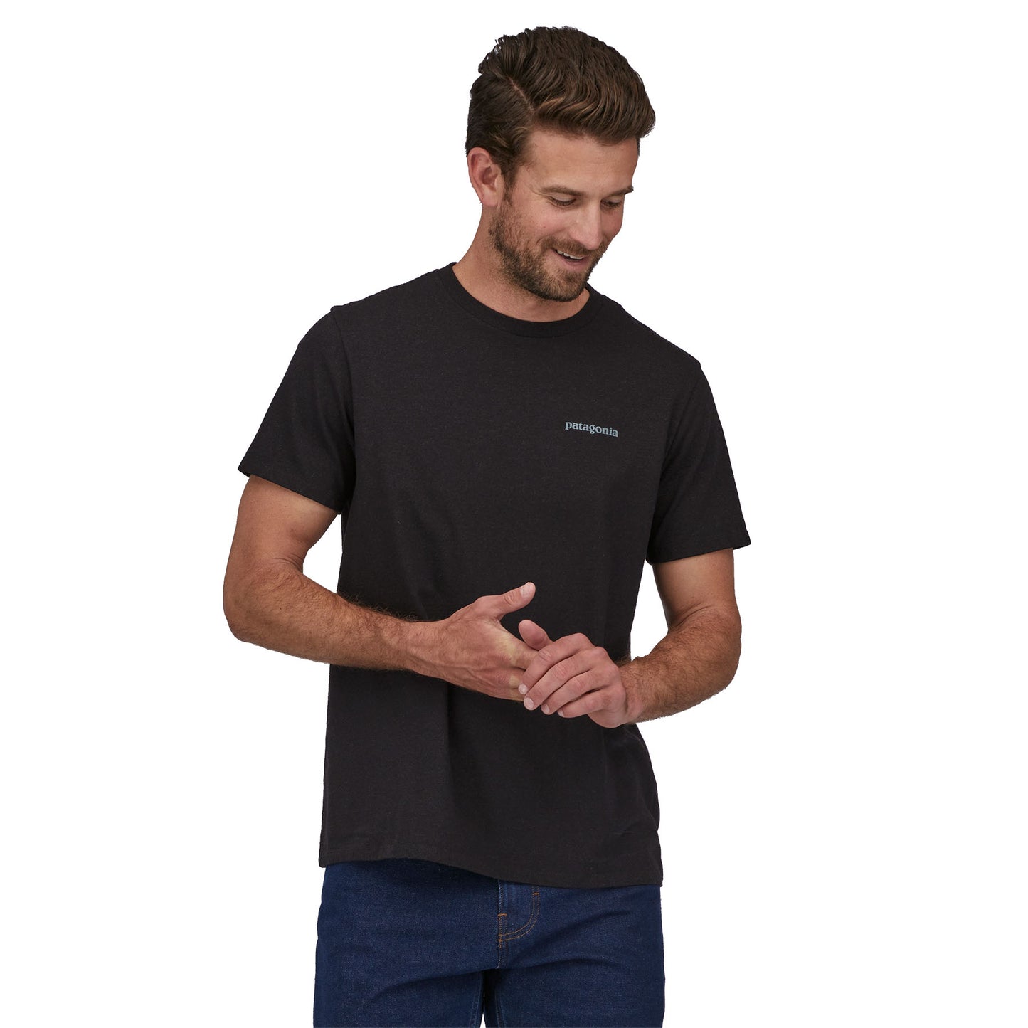 Patagonia Fitz Roy Icon Responsibili-Tee - Ink Black