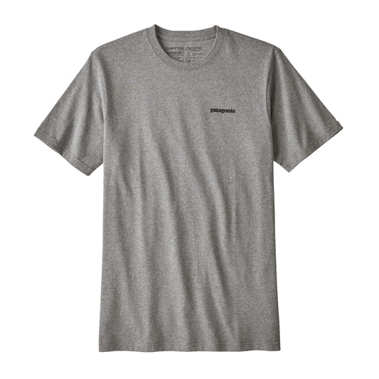 Patagonia P-6 Logo Responsibili-Tee - Gravel Heather