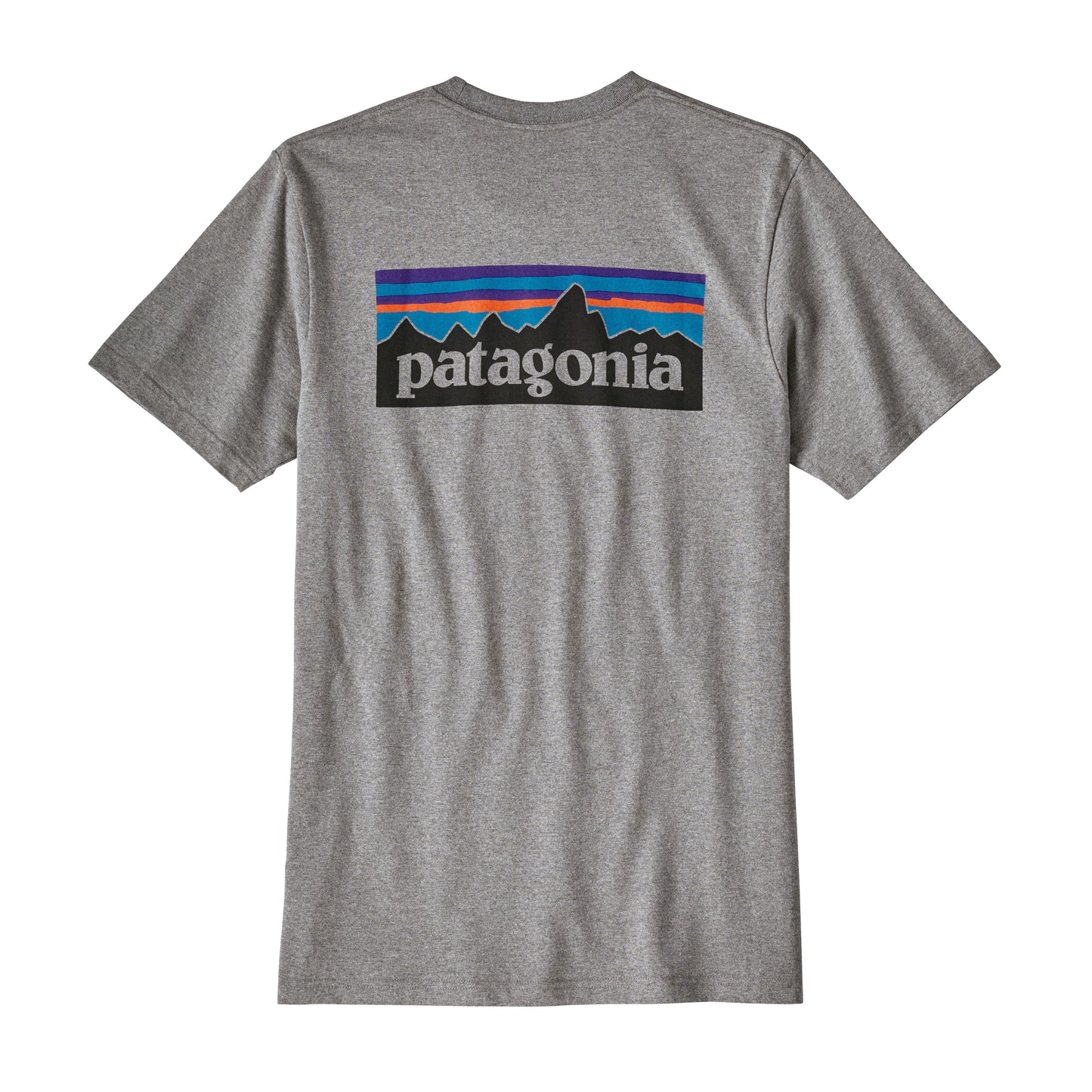 Patagonia P-6 Logo Pocket Responsibili-Tee - Gravel Heather