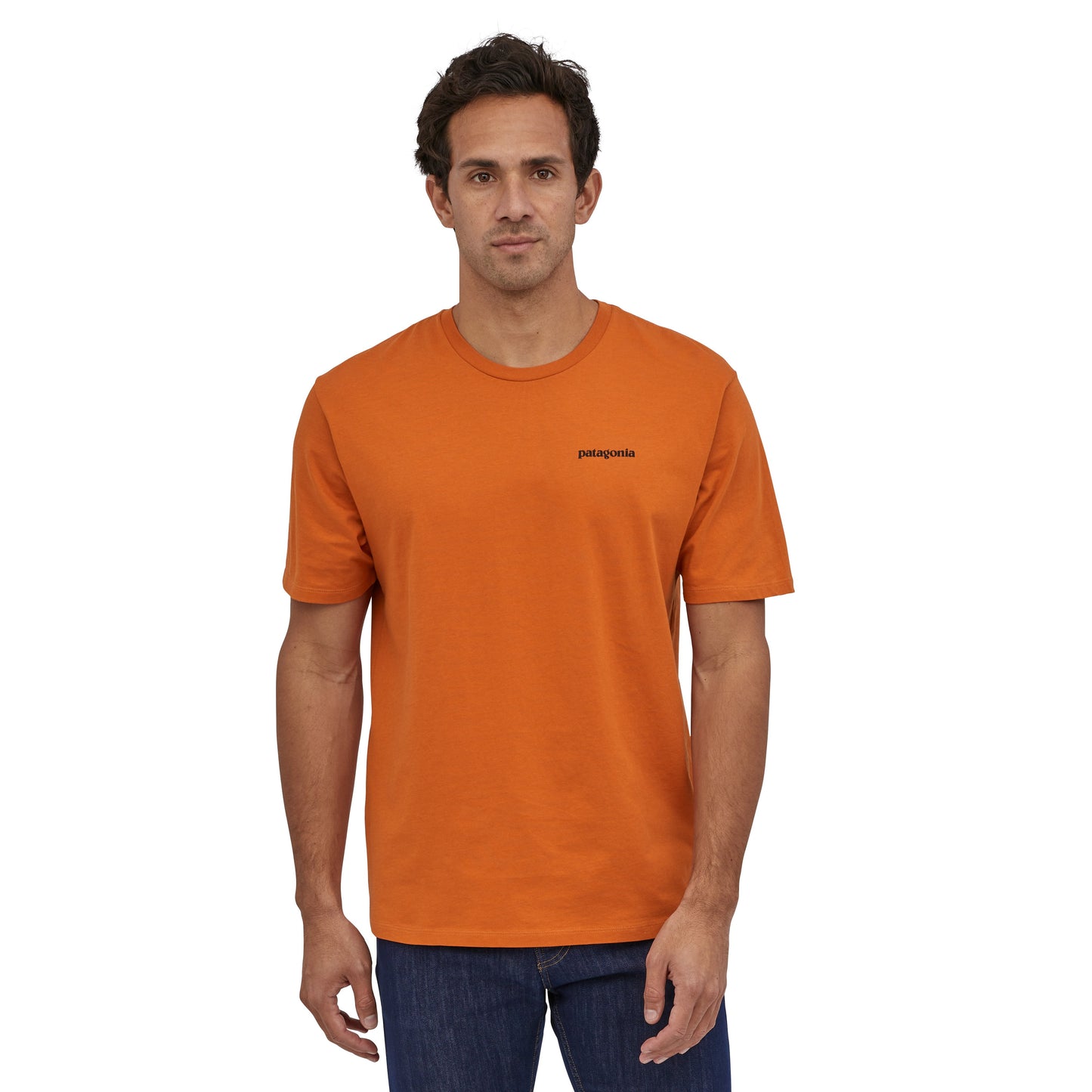 Patagonia P-6 Logo Organic T-Shirt - Purple
