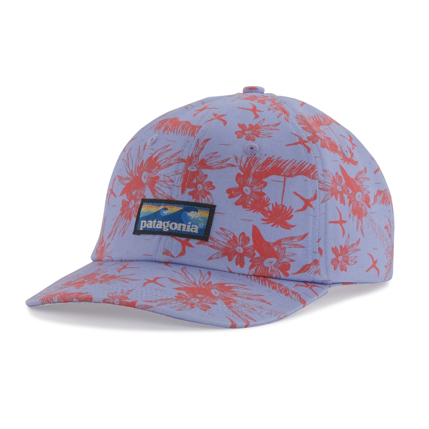 Patagonia Boardshort Label Trad Cap - Faria Light Current Blue