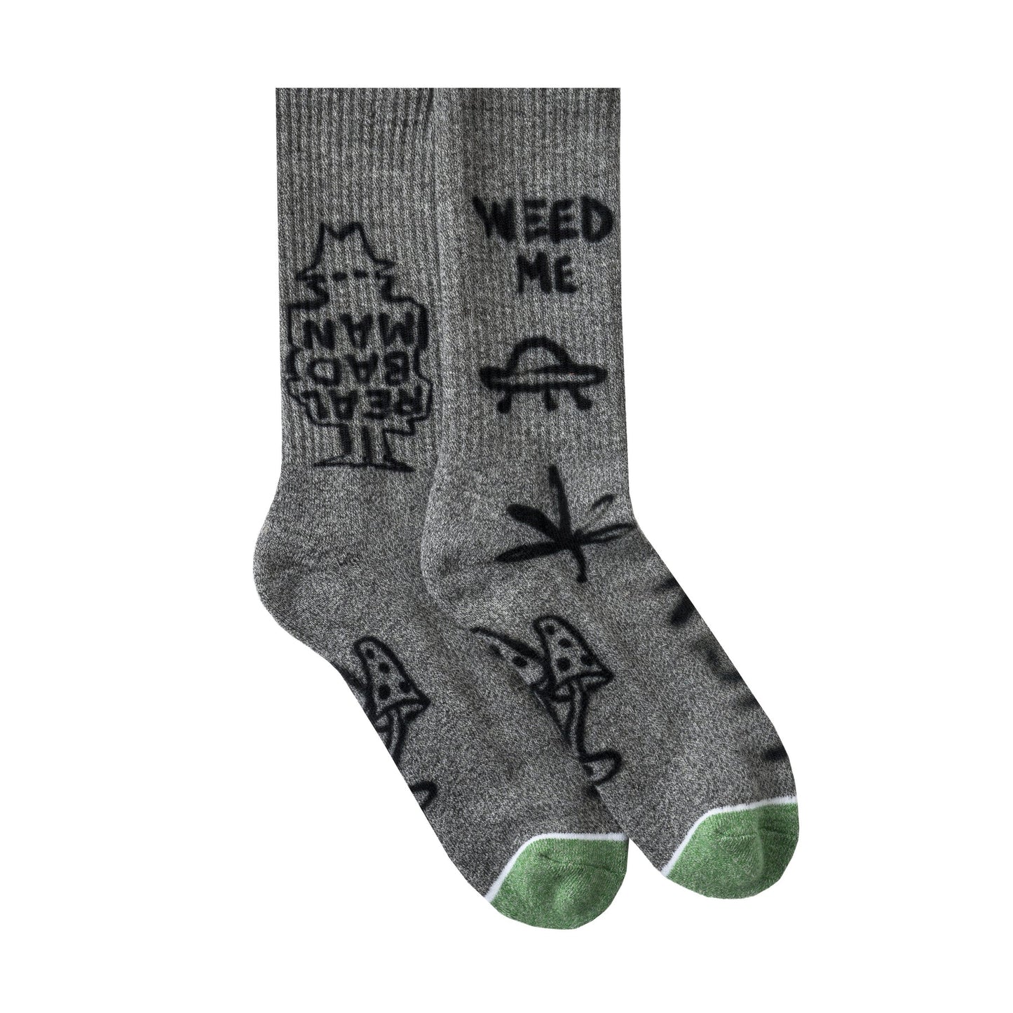 Real Bad Man Weed Me Socks 2 Pack