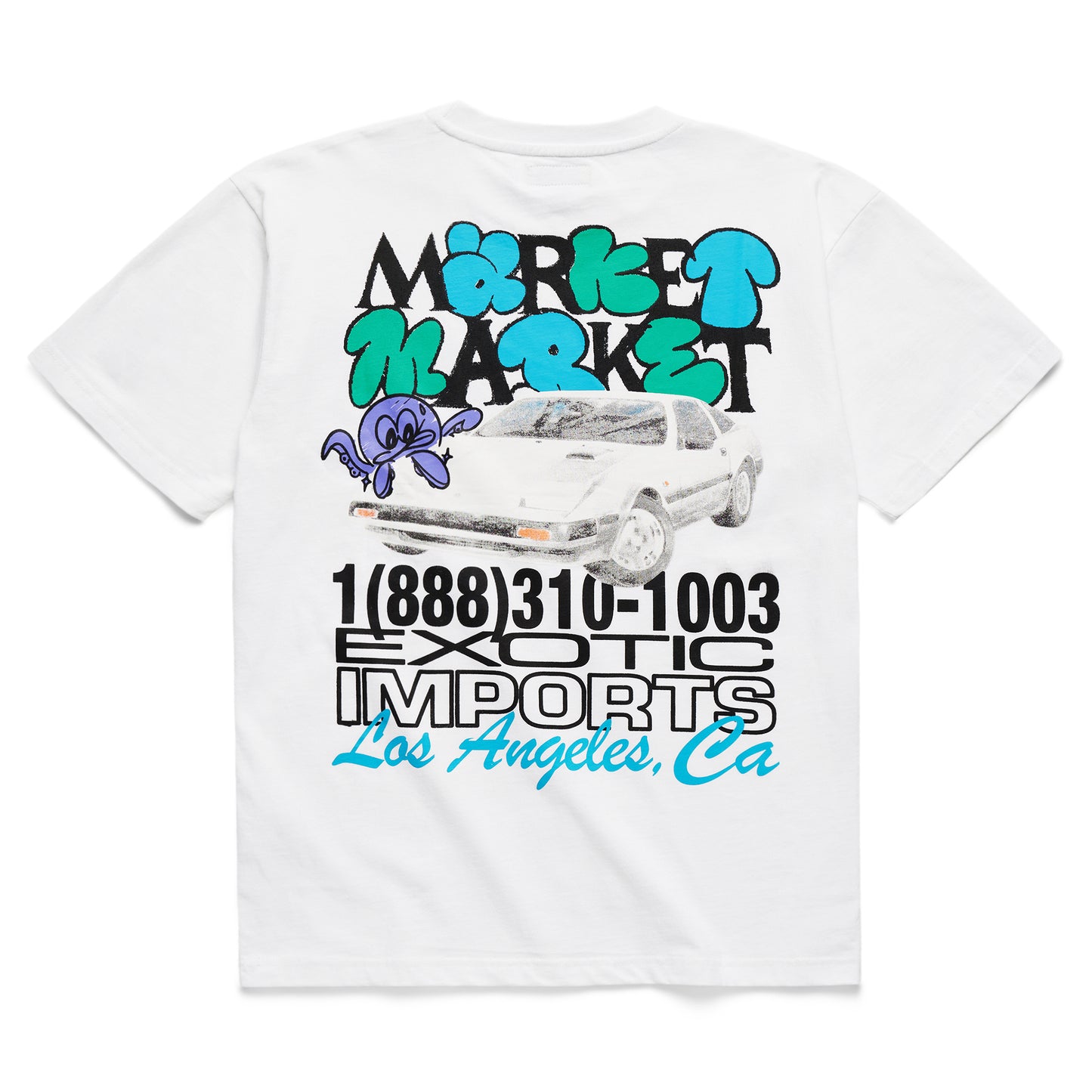 MARKET Exotic Automobile T-Shirt - White