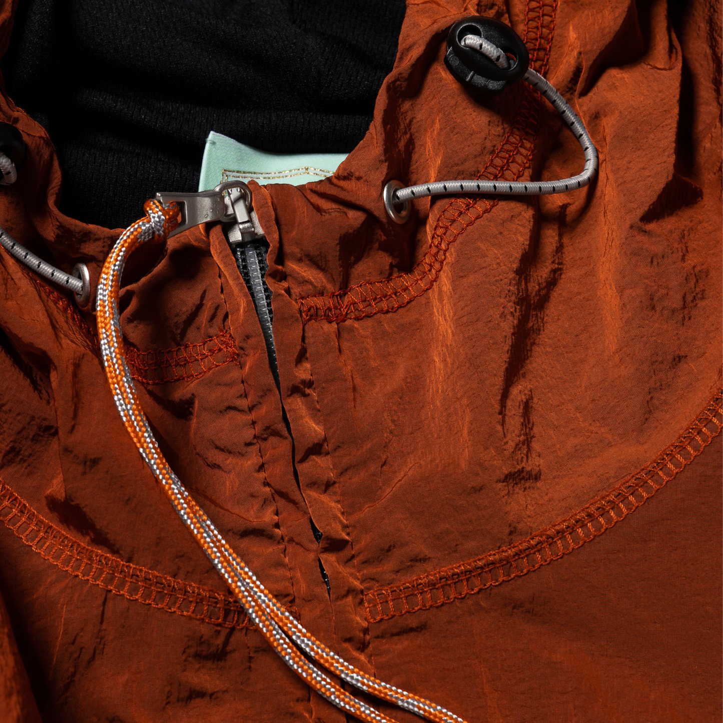 Aries Arise Spray-Dyed Windcheater - Orange