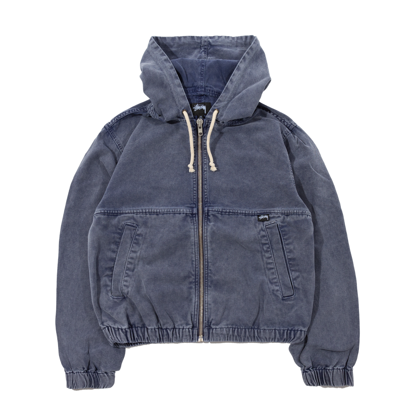 Stüssy Stone Washed Work Jacket - Blue