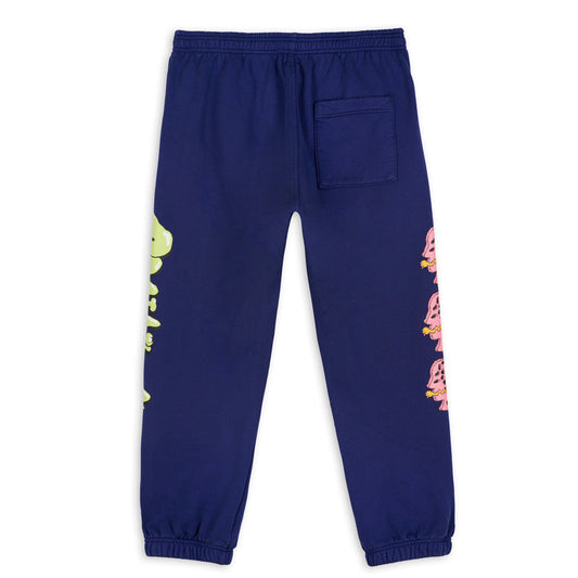 Brain Dead Worm Hole Sweatpant - Navy