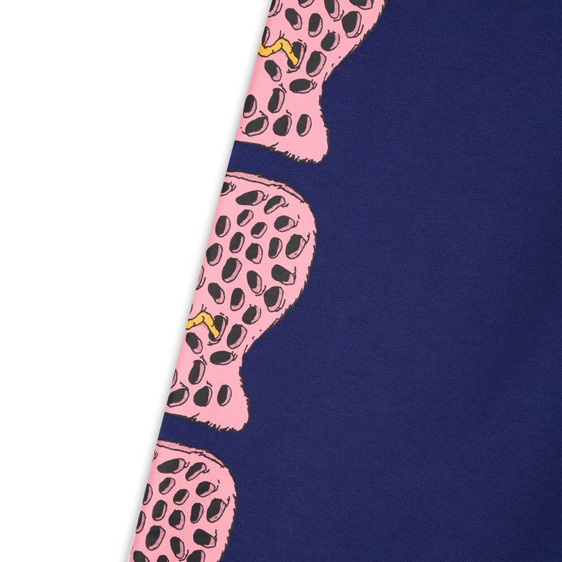 Brain Dead Worm Hole Sweatpant - Navy