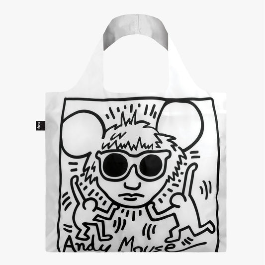 LOQI Keith Haring Andy Mouse Bag