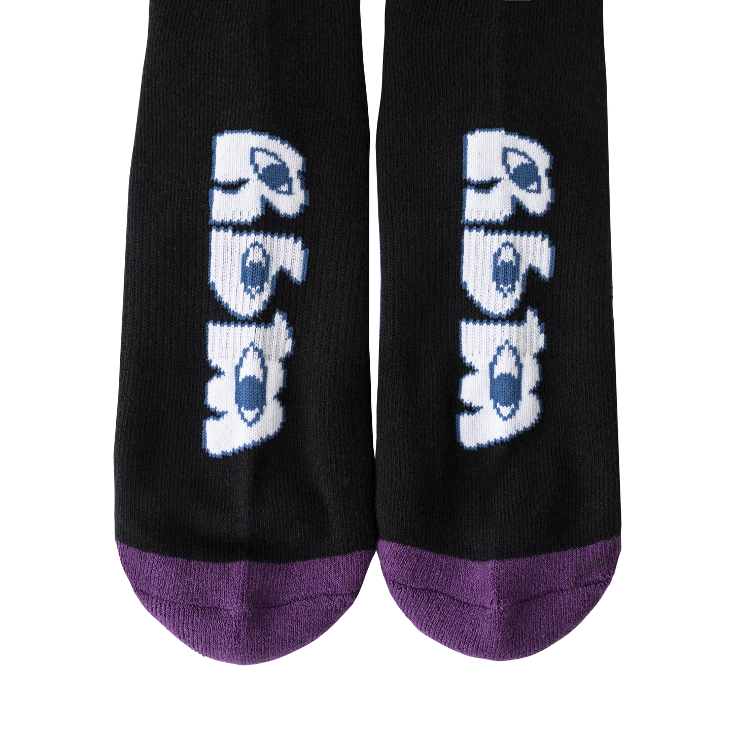Real Bad Man 3 Way Socks 2 Pack - White Black