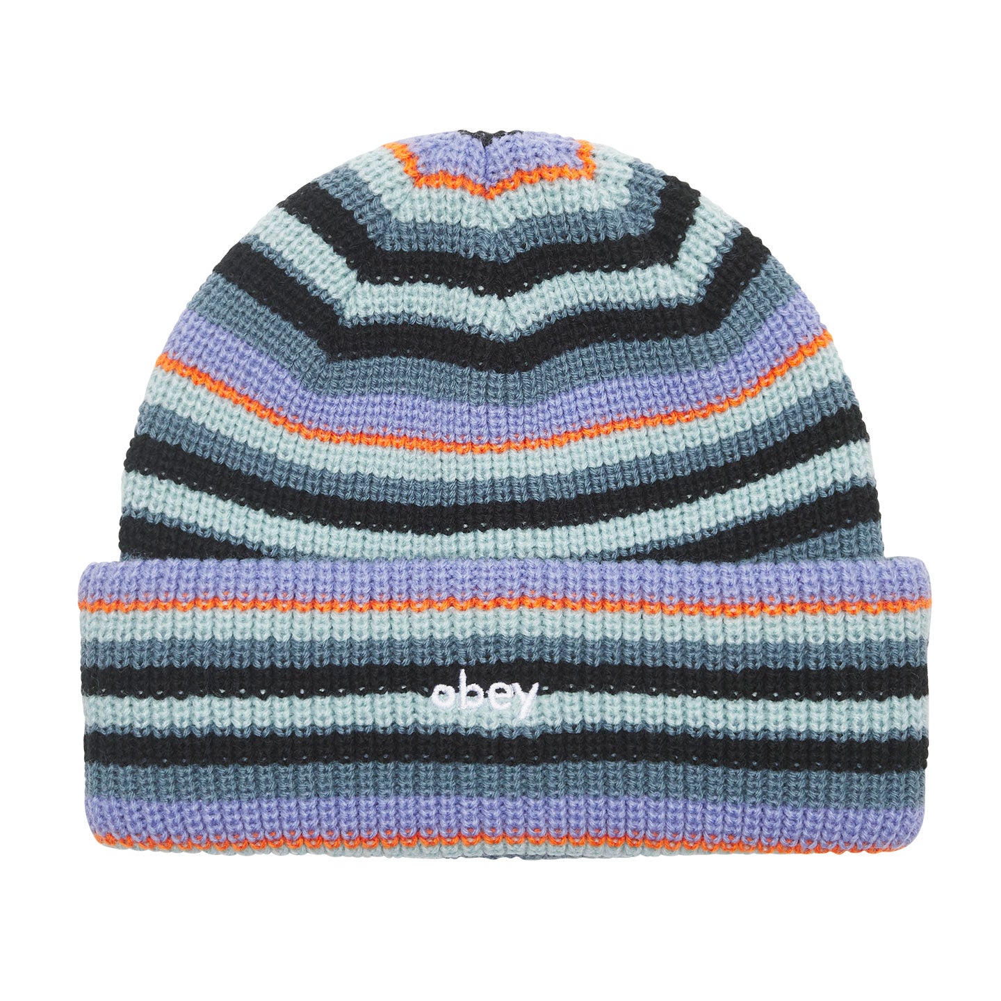 OBEY Charlie Stripe Beanie
