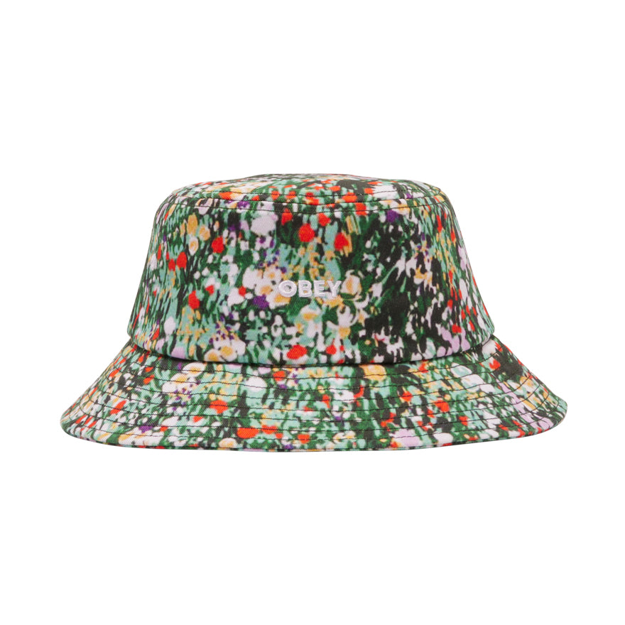 OBEY Garden Bucket Hat - Green Multi